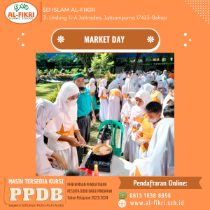 Market Day Siswa-Siswi SD Islam Al-Fikri Belajar Kewirausahaan Sejak Dini